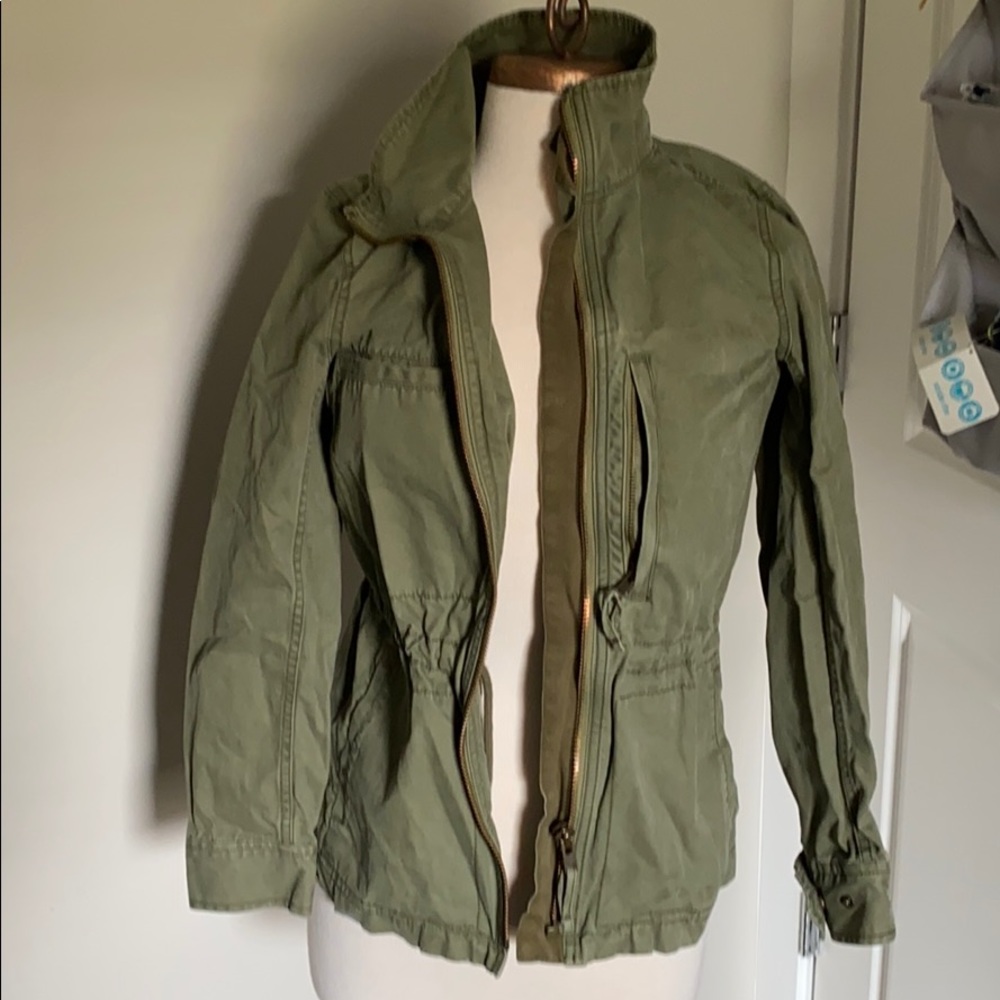 Madewell Fleet Utility Jacket Green Size S EUC